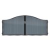MacKenzie Short Aluminium Driveway Gate - 7016 Anthracite Grey_c