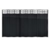MacKinnon Aluminium Sliding Gate - Black_c