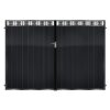 MacKintosh Tall Aluminium Driveway Gate - Black_c