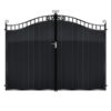 MacLaren Tall Aluminium Driveway Gate - Black_c
