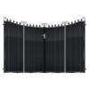MacLean Aluminium Bi Fold Gate - Black_c