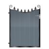 MacLean Aluminium Garden Gate - 7016 Anthracite Grey_c