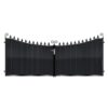 MacLean Short Aluminium Driveway Gate - Black_c