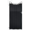 MacLean Tall Aluminium Side Gate - Black_c