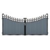 MacLeod Short Aluminium Driveway Gate - 7016 Anthracite Grey_c