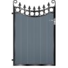MacLeod Short Aluminium Driveway Gate - 7016 Anthracite Grey_c