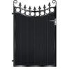 MacLeod Short Aluminium Driveway Gate - Black_c