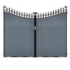 MacLeod Tall Aluminium Driveway Gate - 7016 Anthracite Grey_c