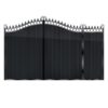 MacMillan Aluminium Sliding Gate - Black_c