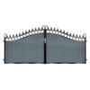 MacMillan Short Aluminium Driveway Gate - 7016 Anthracite Grey_c