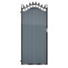 MacMillan Tall Aluminium Side Gate - 7016 Anthracite Grey_c