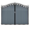 Menzies Tall Aluminium Driveway Gate - 7016 Anthracite Grey_c