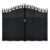 Menzies Tall Aluminium Driveway Gate - Black_c