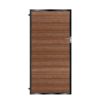 Murchie Tall Composite Side Gate - Mahogany - Dark Brown_c