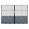 Page Tall Aluminium Driveway Gate - 7016 Anthracite Grey_c