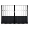 Page Tall Aluminium Driveway Gate - Black_c