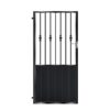 Page Tall Aluminium Side Gate - Black_c