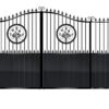 Paterson Aluminium Sliding Gate - Black_c