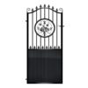 Paterson Tall Aluminium Side Gate - Black_c