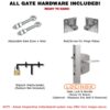 SMR Gate Hardware Pedestrian Gates c