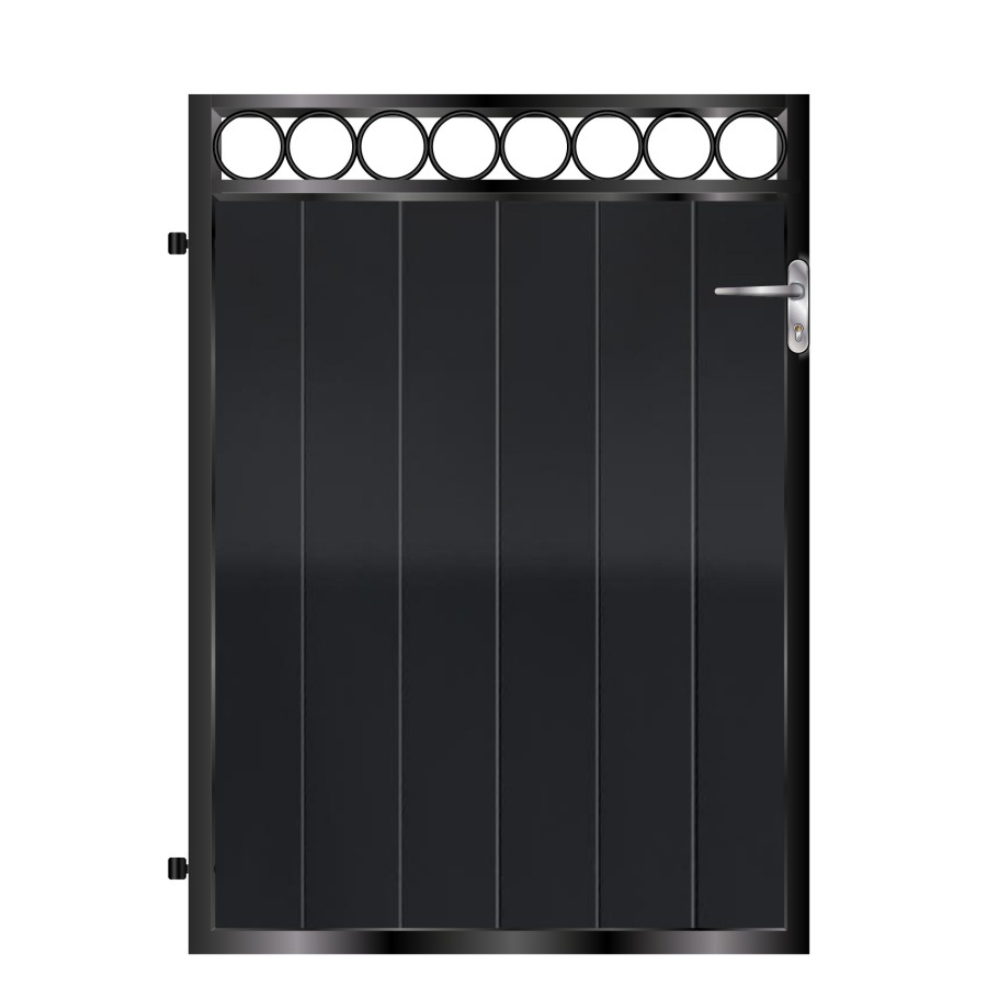 Sinclair Aluminium Garden Gate - Black_c