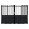 Tomlinson Aluminium Bi Fold Gate - Black_c