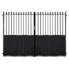 Tomlinson Tall Aluminium Driveway Gate - Black_c