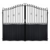 Walker Tall Aluminium Driveway Gate - Black_c