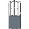 Walker Tall Aluminium Side Gate - 7016 Anthracite Grey_c