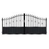 Wallace Short Aluminium Driveway Gate - Blackjpg_c