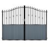 Wallace Tall Aluminium Driveway Gate - 7016 Anthracite Grey_c