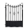 Williams Aluminium Garden Gate - Black_c