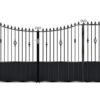 Williams Aluminium Sliding Gate - Black_c