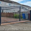 Wrexham - Premium - Driveway Metal Gate - 7016 Anthracite Grey C