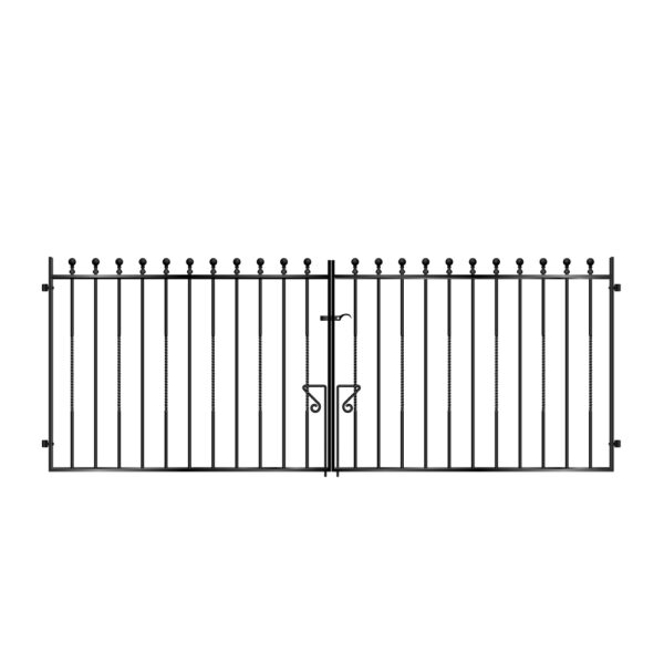Short-Metal-Driveway-Gate-Airdrie-c