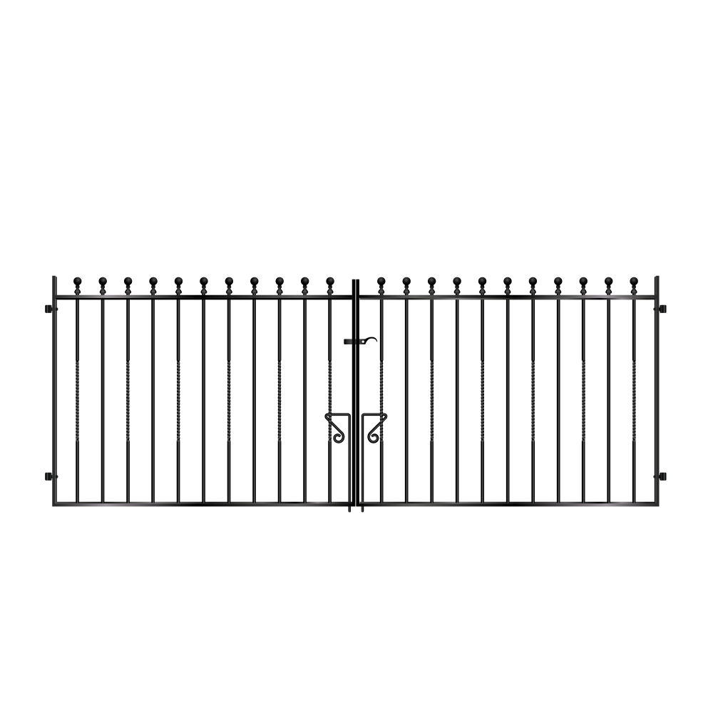 Short-Metal-Driveway-Gate-Airdrie-c