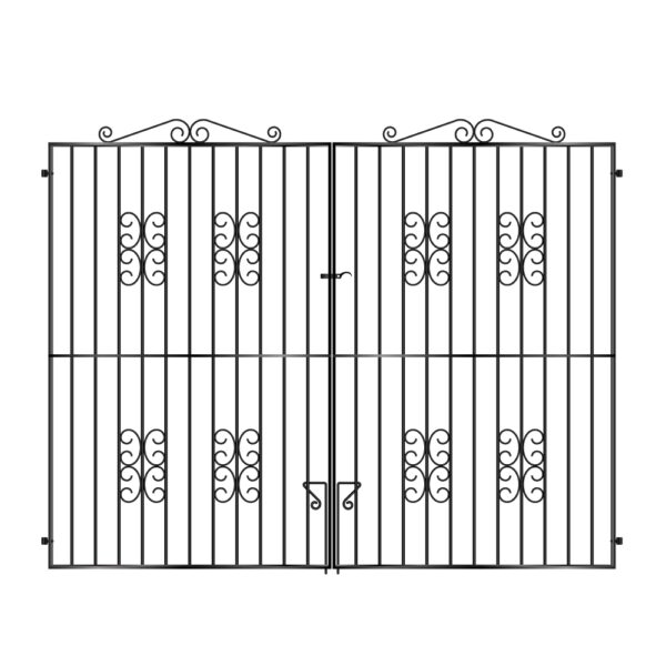 Washington Tall Metal Driveway Gate