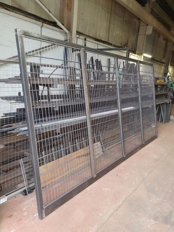 mesh single leaf swing gates