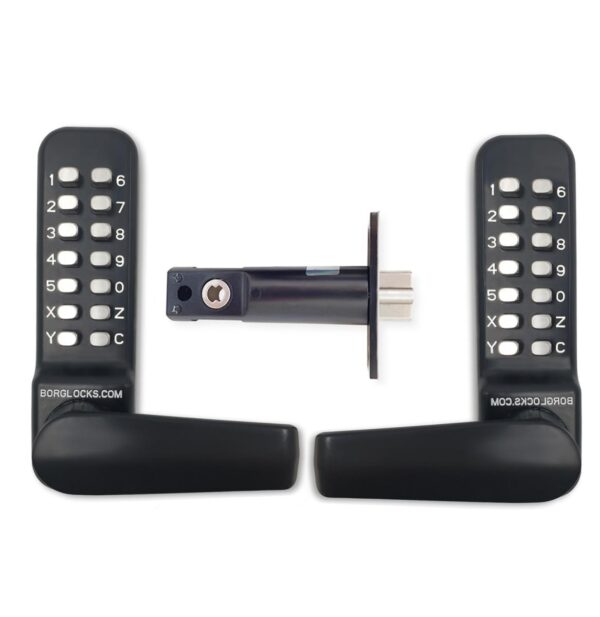 BL4441 double sided borg keypad gate lock
