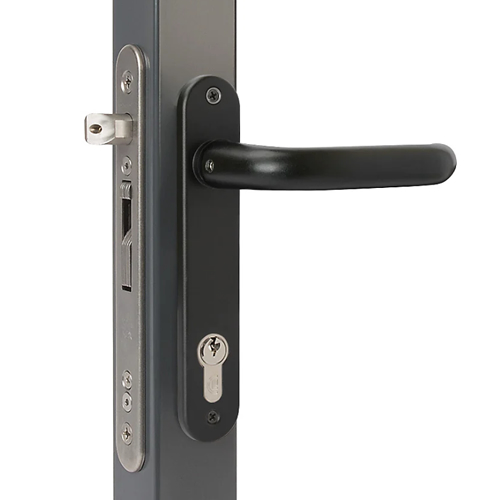 Black Locinox Lock & Handle
