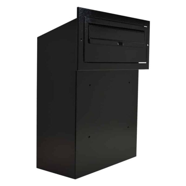 Post Box - Rear Access - Black