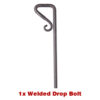 ped gate drop bolt single