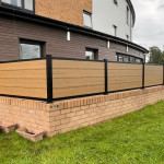 Next Gen. Composite Fencing Golder Oak (19) Next Gen. Composite Fencing Golder Oak (19)