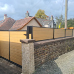 Next Gen. Composite Fencing Golder Oak (7) Next Gen. Composite Fencing Golder Oak (7)